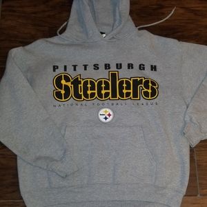 UNISEX NFL APPAREL PITTSBURGH STEELERS  HOODIE SZ.MEDIUM